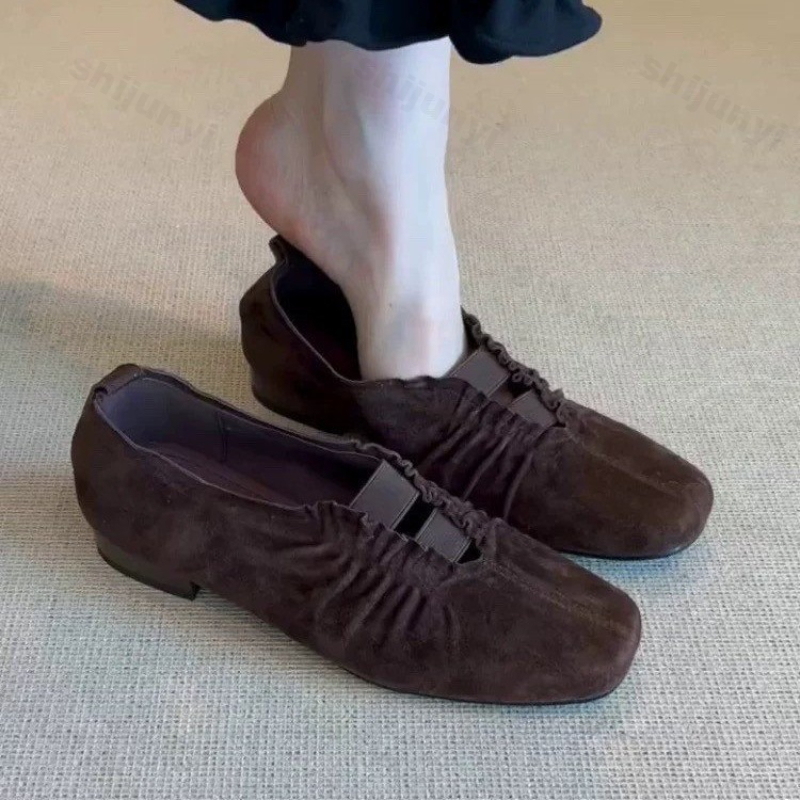 Vintage Outdoor Fashion - Zapatos Mary Jane con punta cuadrada