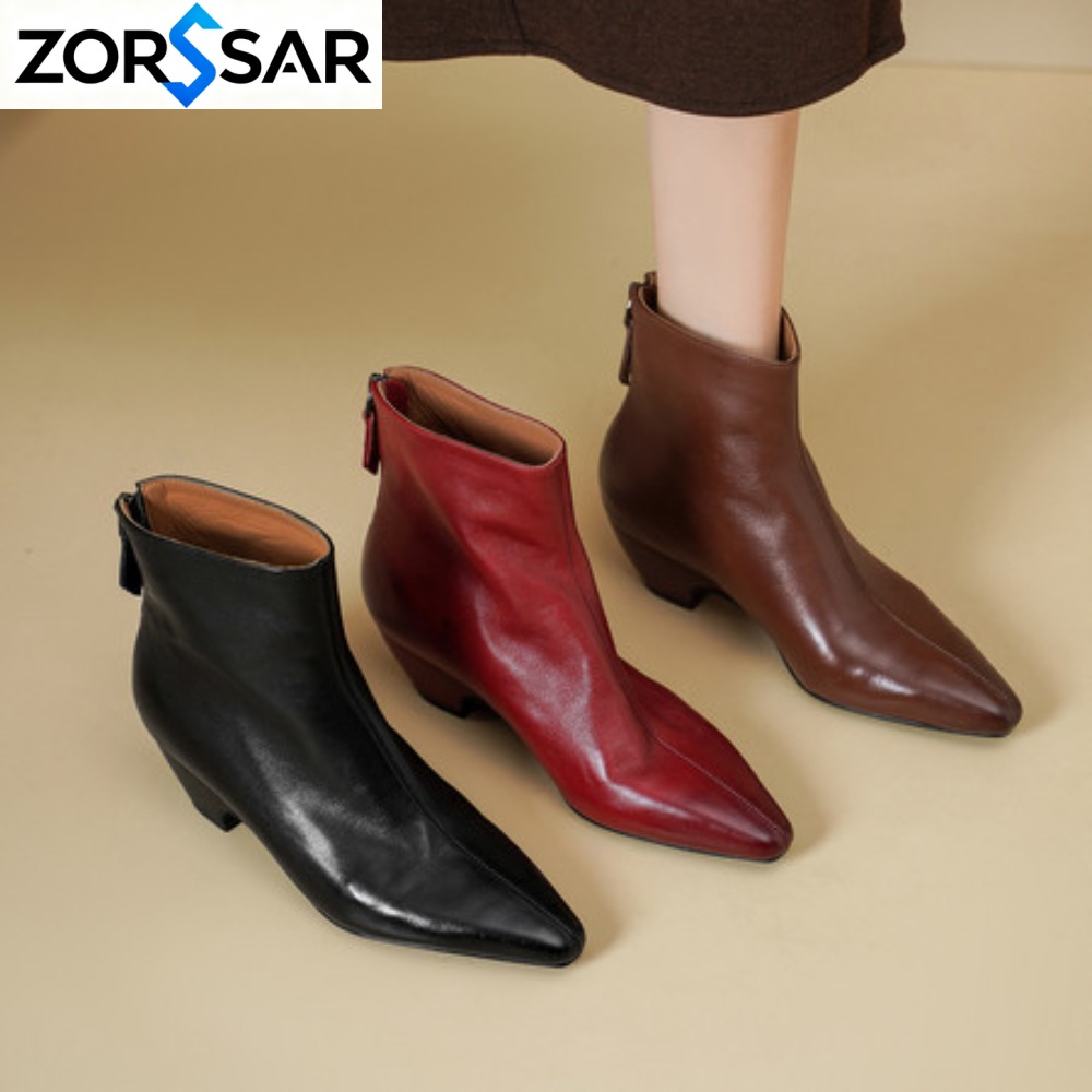Vintage Fashion Online - Botas de Tobillo para Mujer con