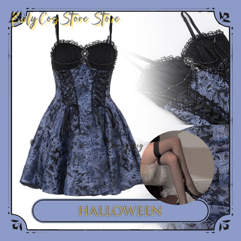 Vintage Fashion Dresses - Minivestidos acampanados Vintage elegante con ribete