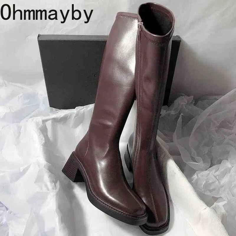 Vintage Fashion Online - Botas hasta la rodilla De tacón