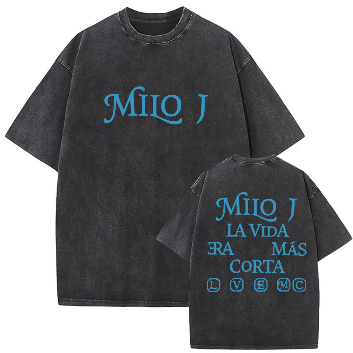 Vintage Fashion La - Camisetas de algodón de doble cara