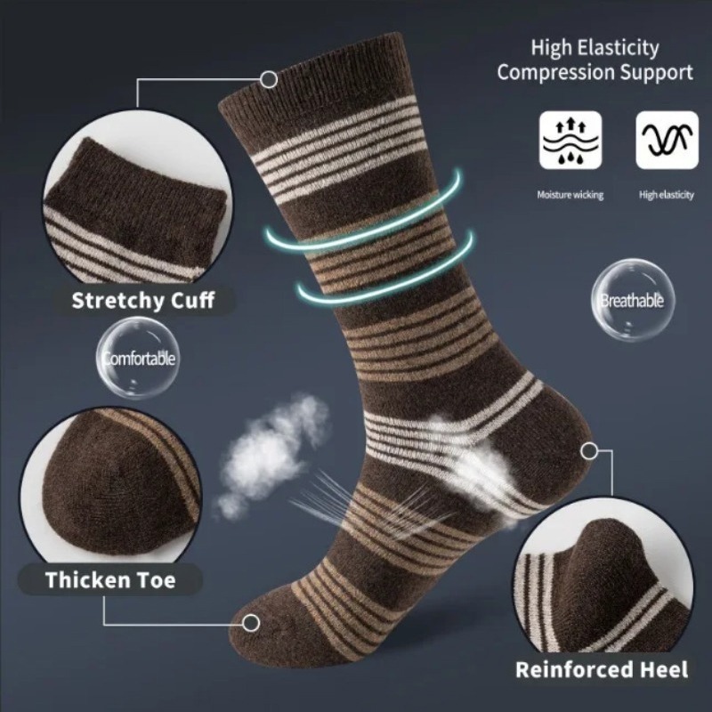 6 Pares de Calcetines de Hombr - Vintage Fashion Enthusiasts reseña y precio