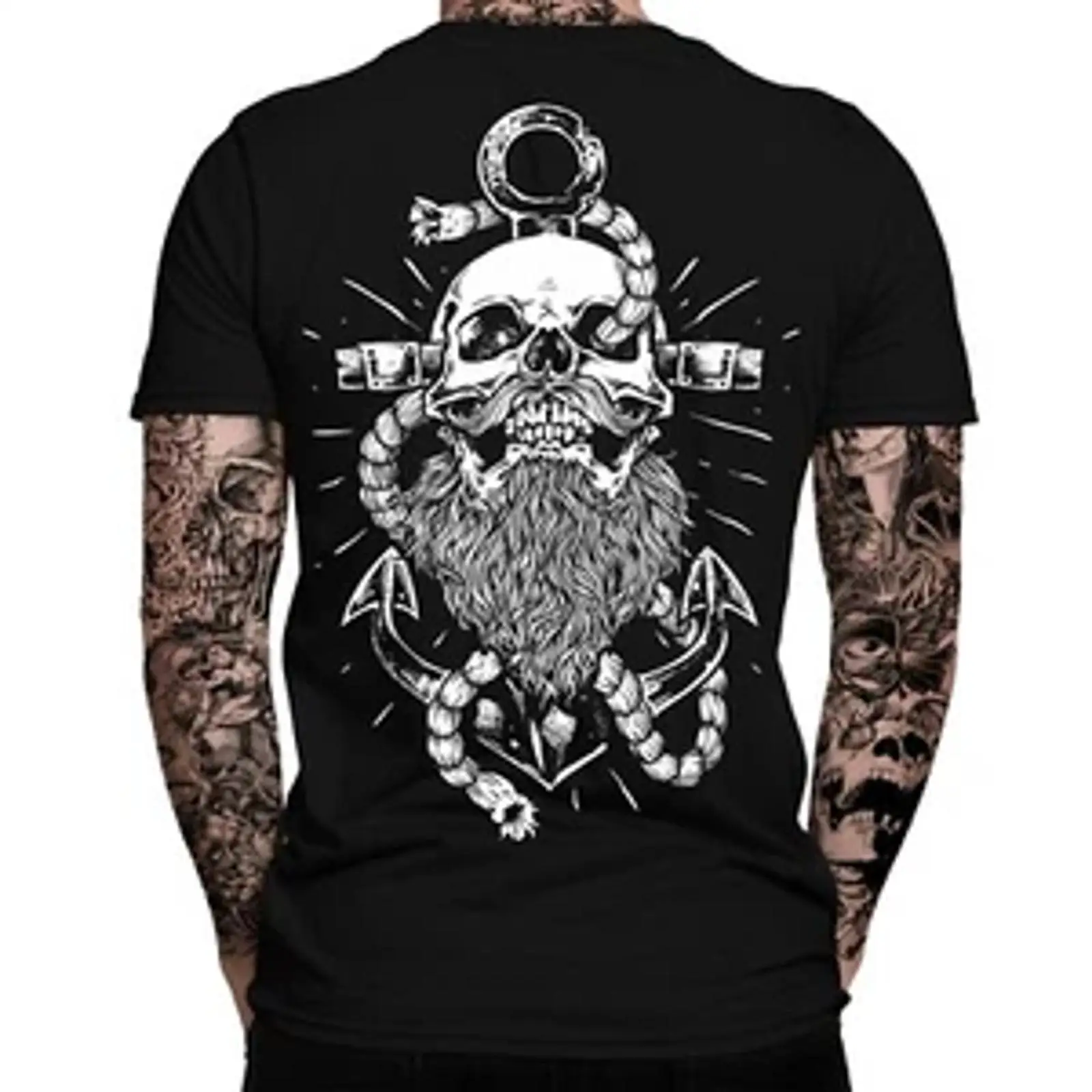 Camiseta Anchor para hombre, d - Vintage Fashion Hamburg reseña y precio