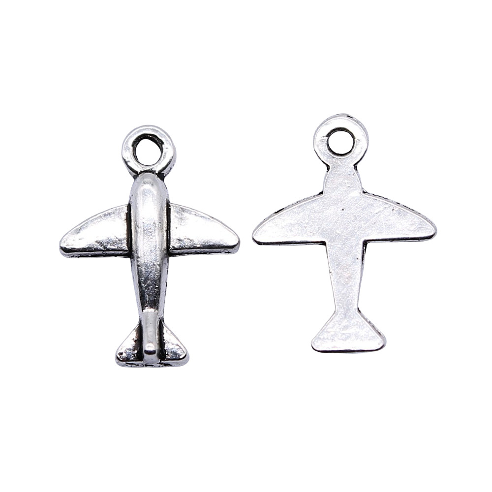 10 piezas de dijes de avión de - Vintage Fashion Stores reseña y precio