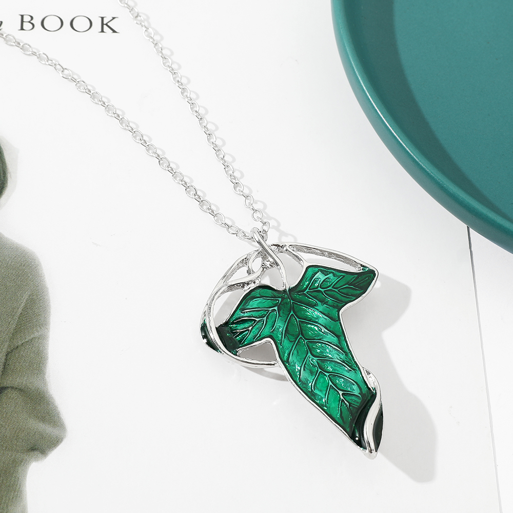 Collar con Colgante de Hoja Ve - Vintage Fashion Enthusiasts reseña y precio