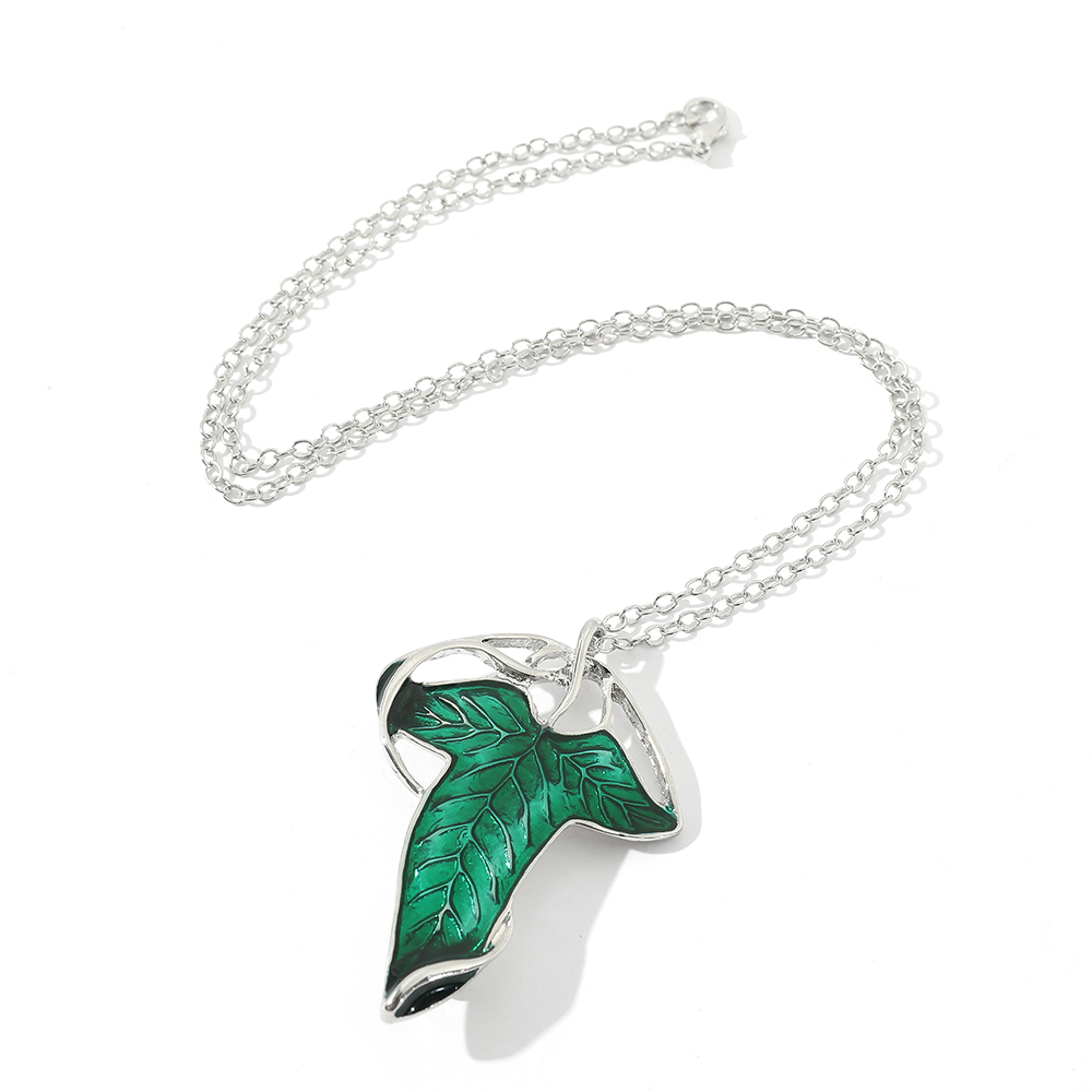 Collar con Colgante de Hoja Ve - Vintage Fashion Enthusiasts reseña y precio