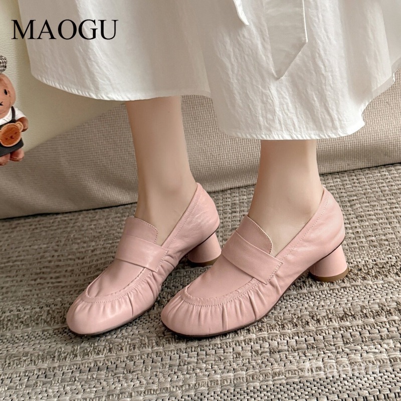 Mocasines de cuero suave para  - Vintage Fashion Online reseña y precio