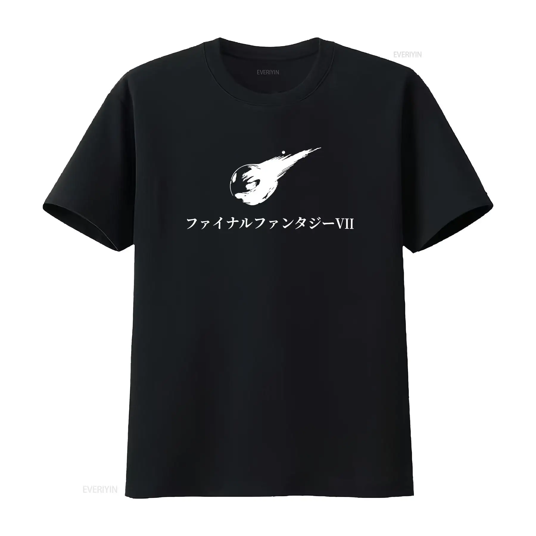 Camiseta FF7 JP con título, ro - Vintage Fashion Jersey reseña y precio