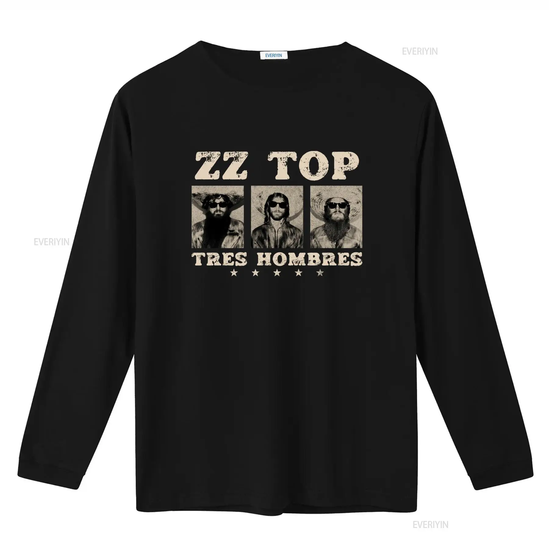 Camiseta Tres Hombres ZZ Top R - Vintage Fashion La reseña y precio