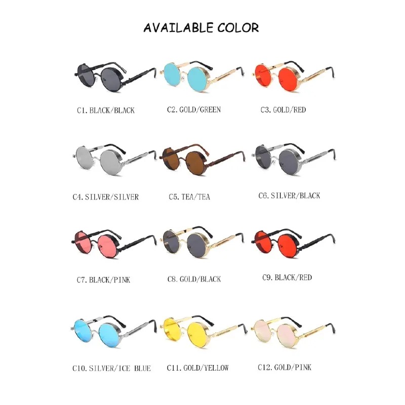 Nuevas Gafas de Sol Steampunk  - Vintage Fashion Enthusiasts reseña y precio