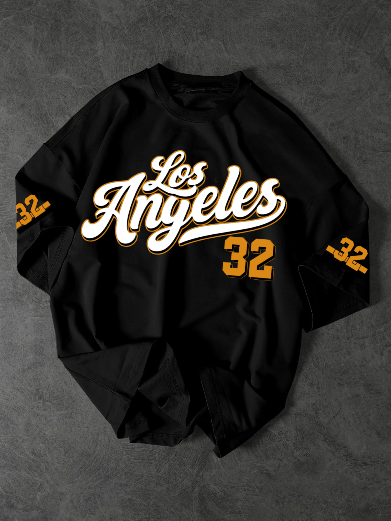 Camiseta gráfica vintage LA 32 - Vintage Fashion La reseña y precio